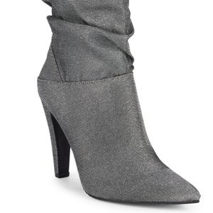 Nina Shoes Darla Slouchy Metallic Boots